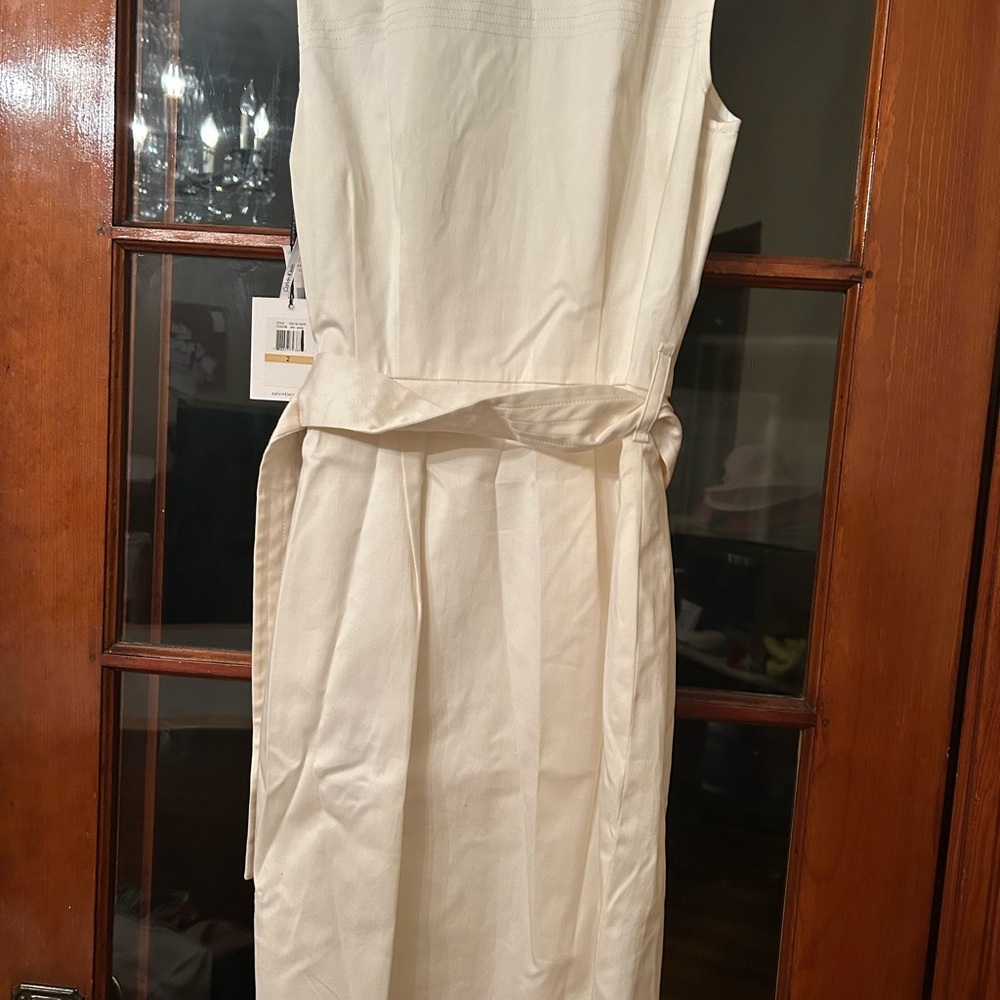 Calvin Klein Cream Dress